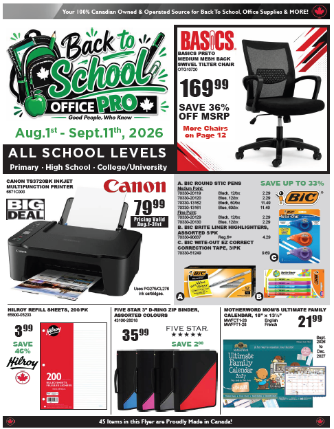 AUG FLYER